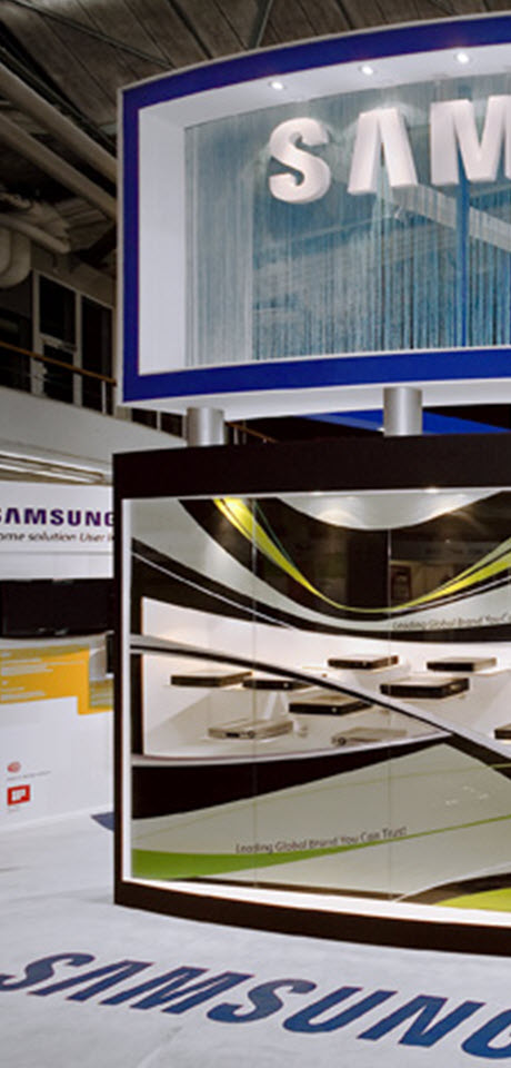 Samsung auf der IBC in Amsterdam